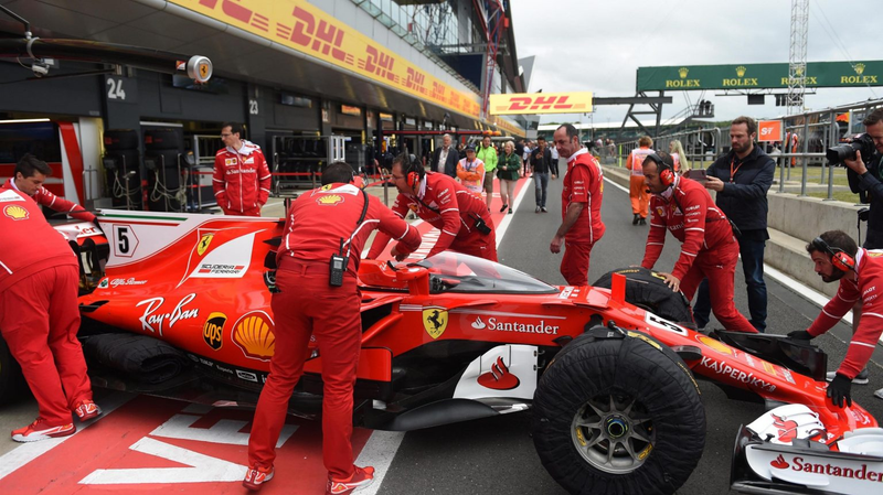 F1's shield in action at Silverstone. Photo credit: Formula One